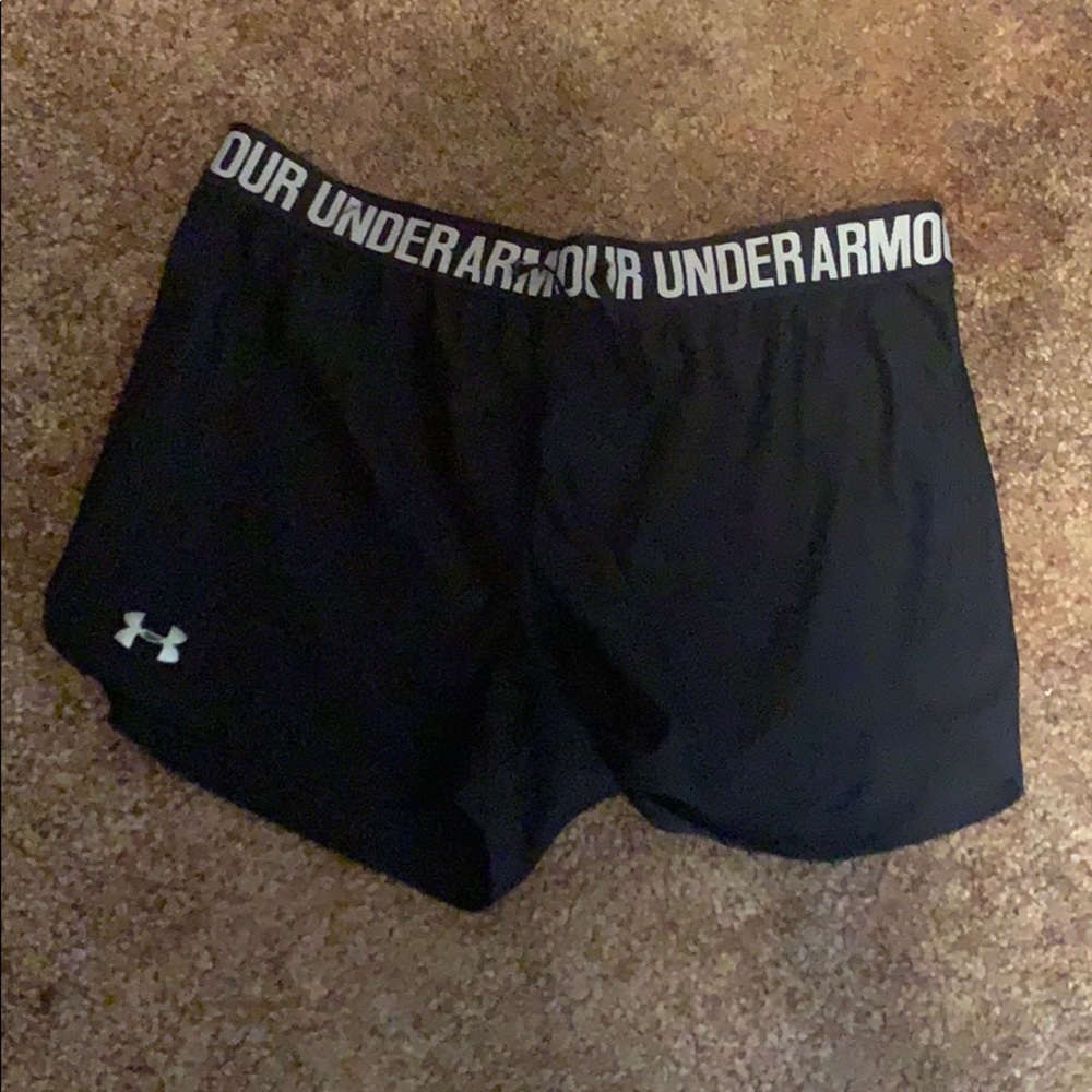 Black under armour shorts
